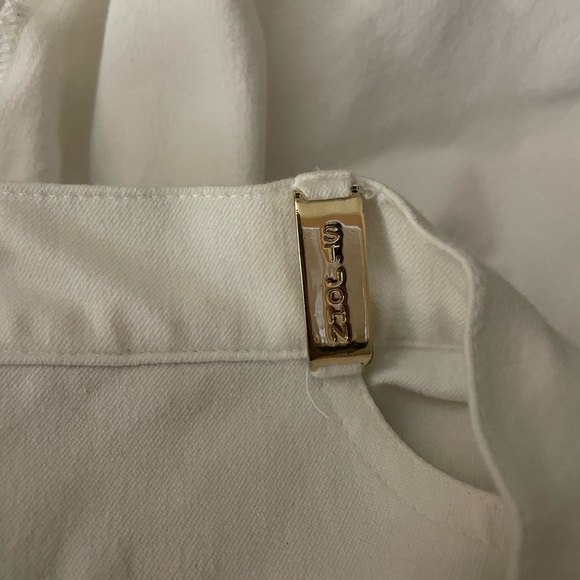 St John By Marie Gray Off White Five Pocket Pants - Picture 5 of 6